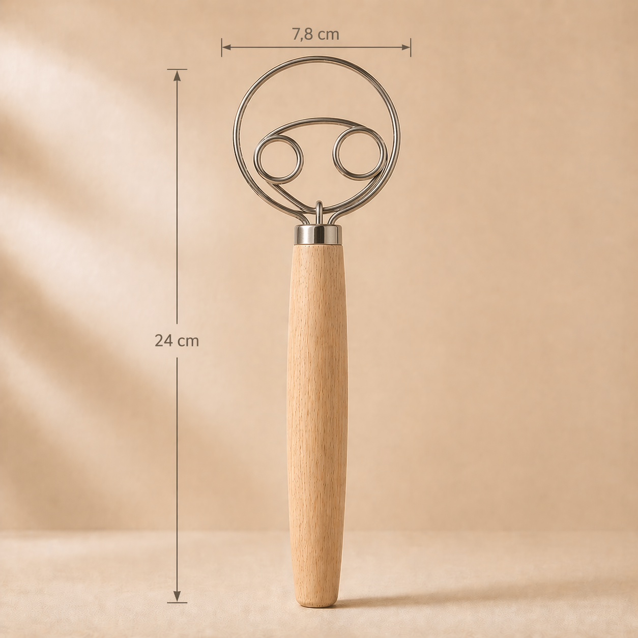 La Frusta Louise — Legno e acciaio. Per ogni gesto in cucina.